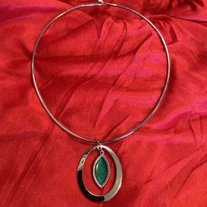 Vintage 1975 Sarah Coventry “Danish Modern Hoop” Necklace